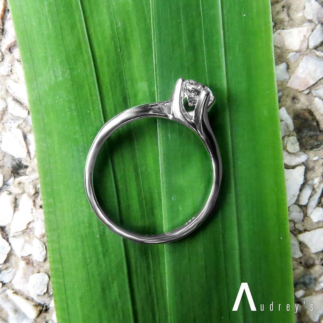 Solitaire Diamond Engagement Ring