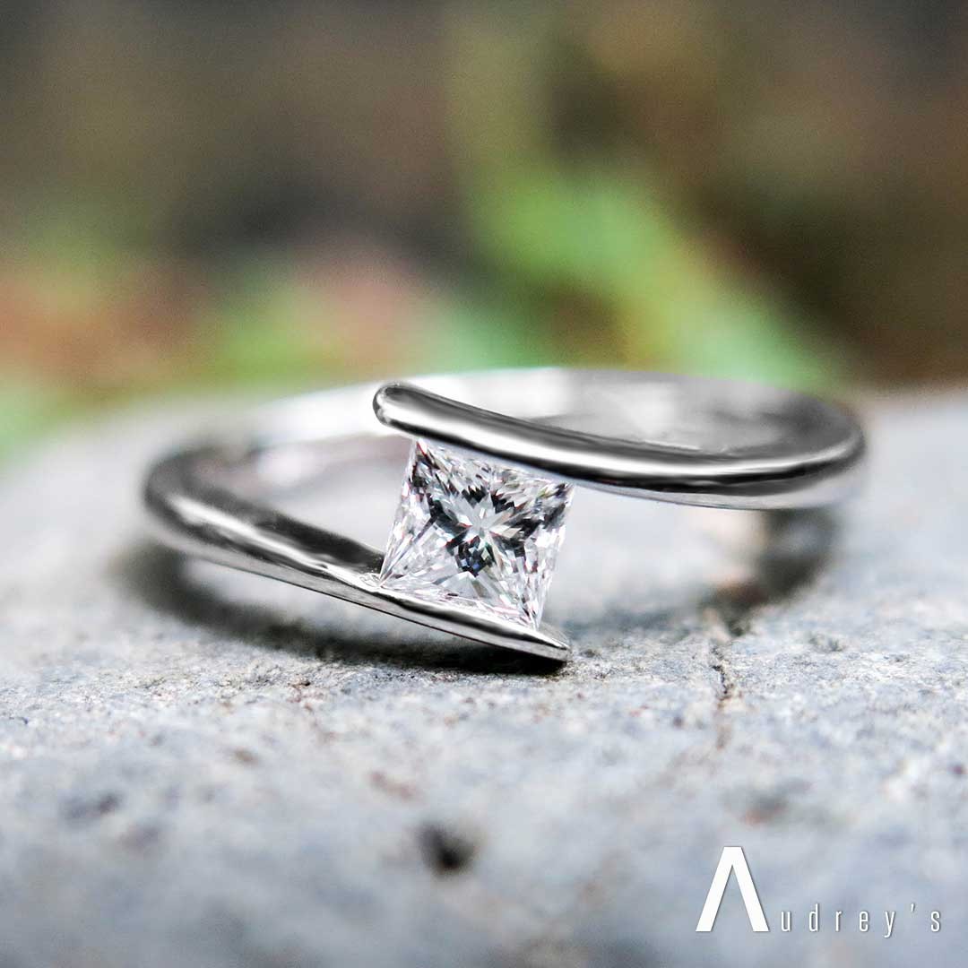 Solitaire Diamond Engagement Ring