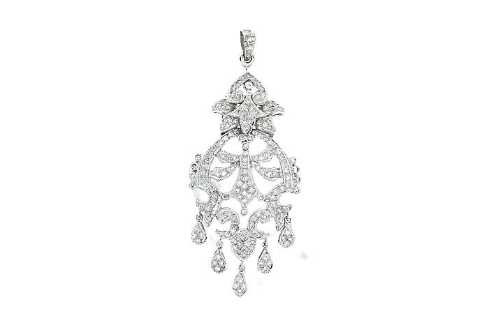 Chandelier Diamond Necklace/Pendant