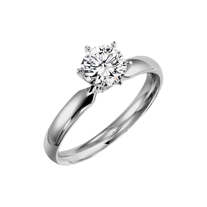 SOLITAIRE DIAMOND ENGAGEMENT RING