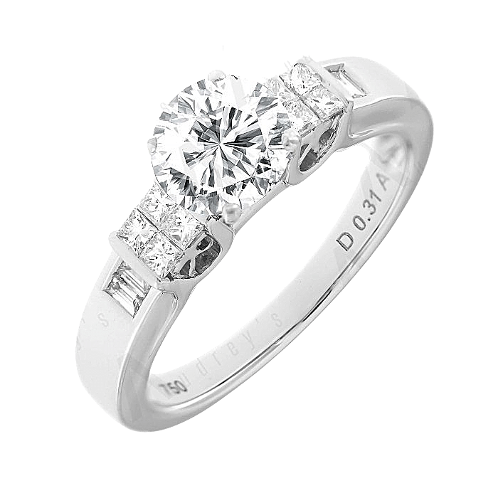 Solitaire Diamond Engagement Ring
